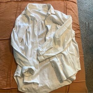 aerie white button down